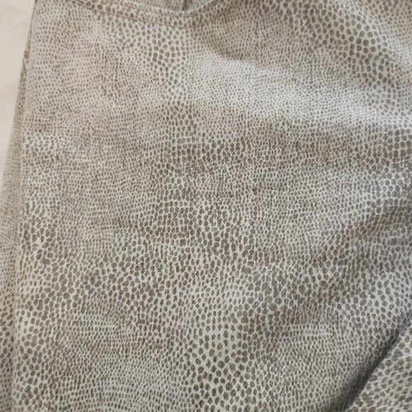 Pants, Chicos Platinum Animal print Cotton and Lycra, Jean style. - Picture 3 of 8